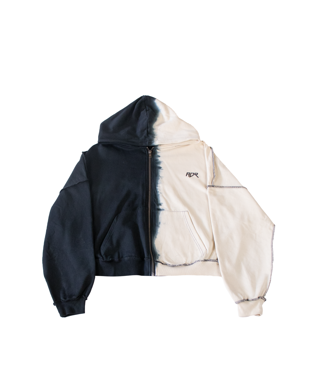 FADED ZIP-HOODIE - L (SAMPLE)