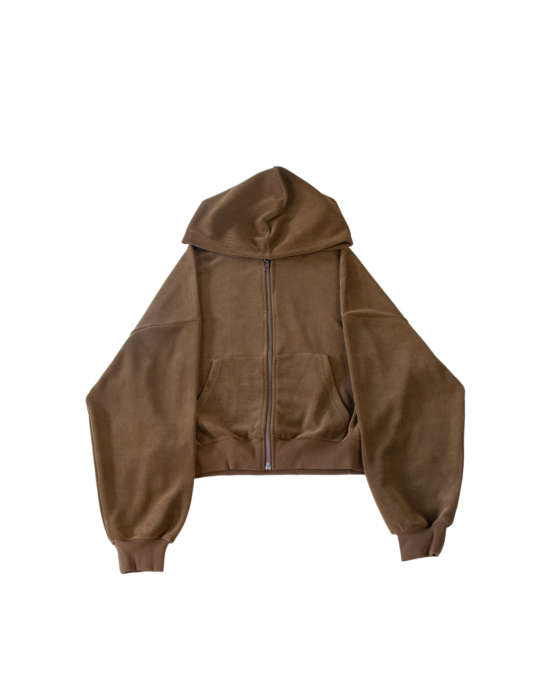 LANIK ZIP-HOODIE - KHAKI - M (SAMPLE)