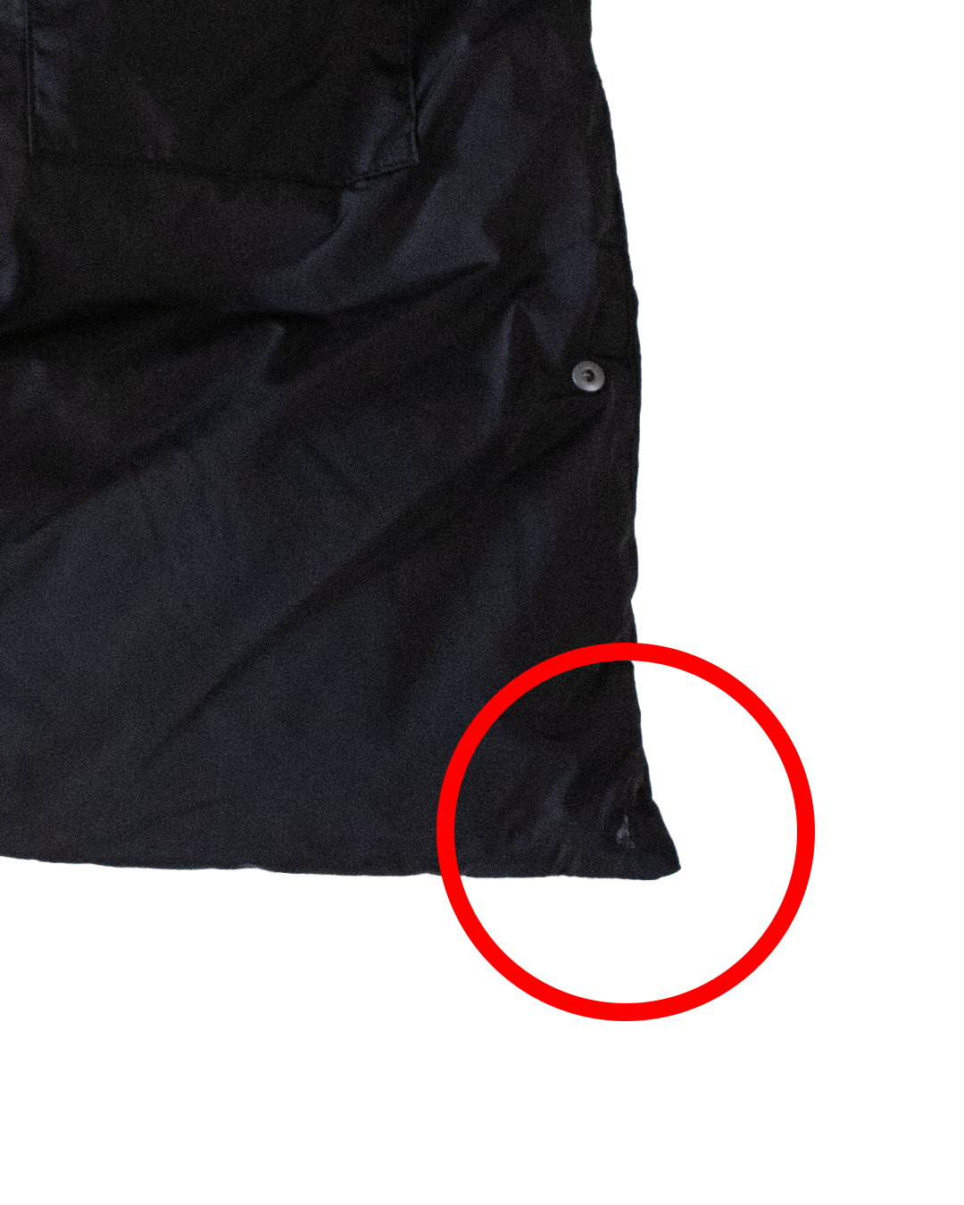 DARK PUFFER VEST - XL (SAMPLE)