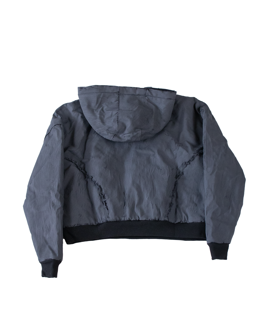 CRACKED PUFFER HOODIE - XL (SAMPLE)