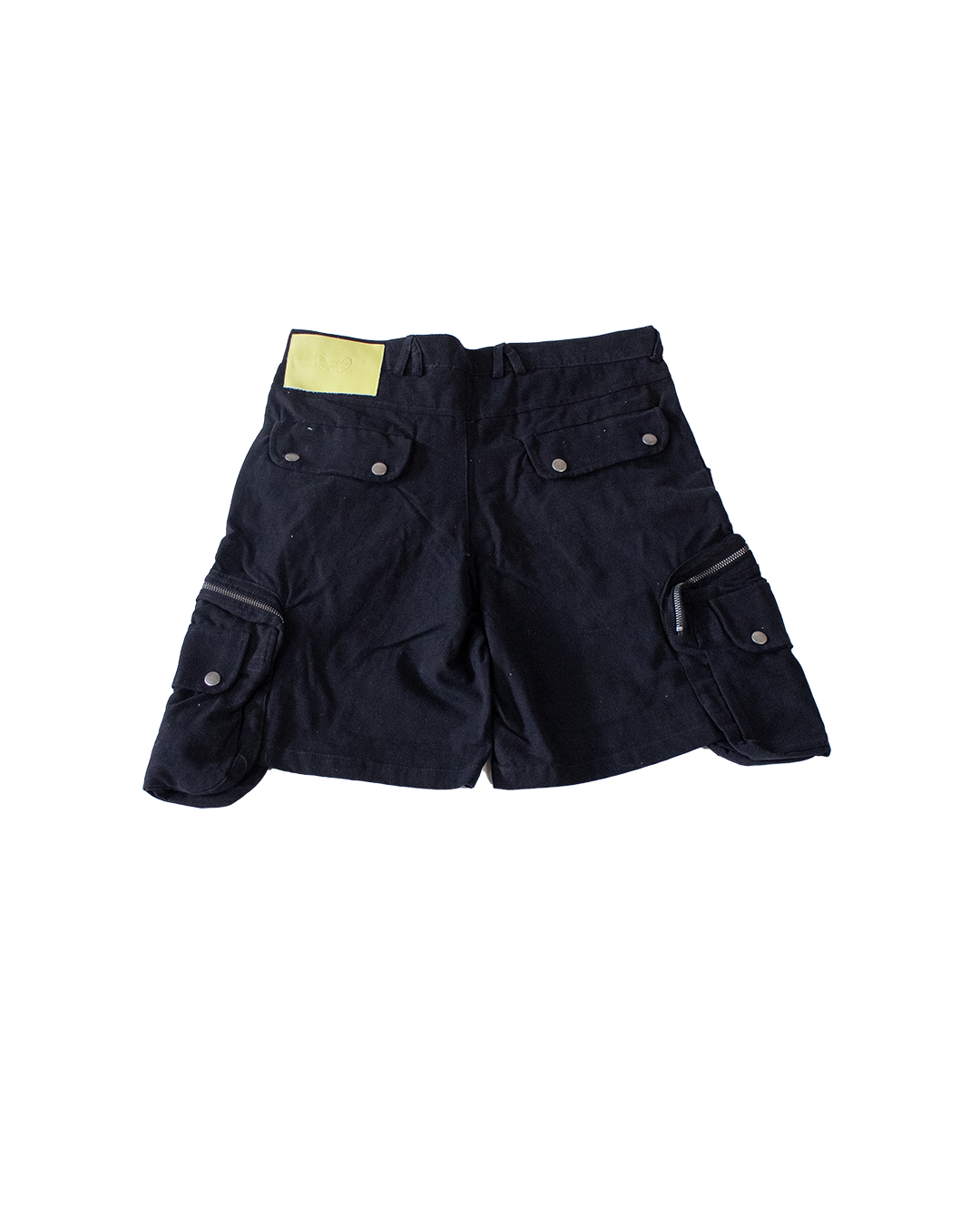 UTILITY CARGO SHORTS - BLACK - XS (SAMPLE)