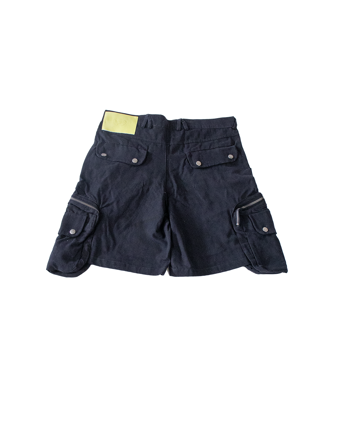 UTILITY CARGO SHORTS - BLACK - S (SAMPLE)