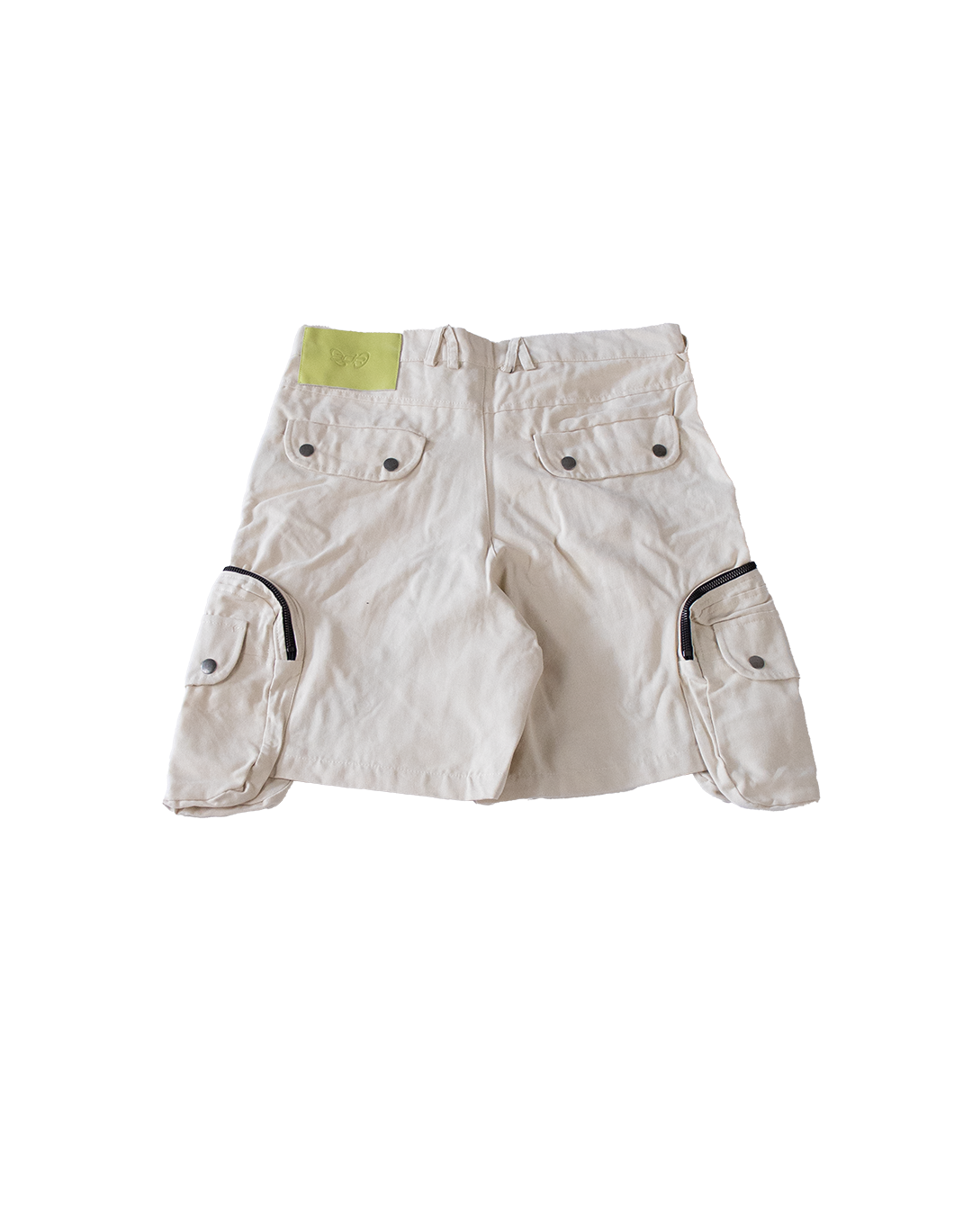 UTILITY CARGO SHORTS - CREME - M (SAMPLE)