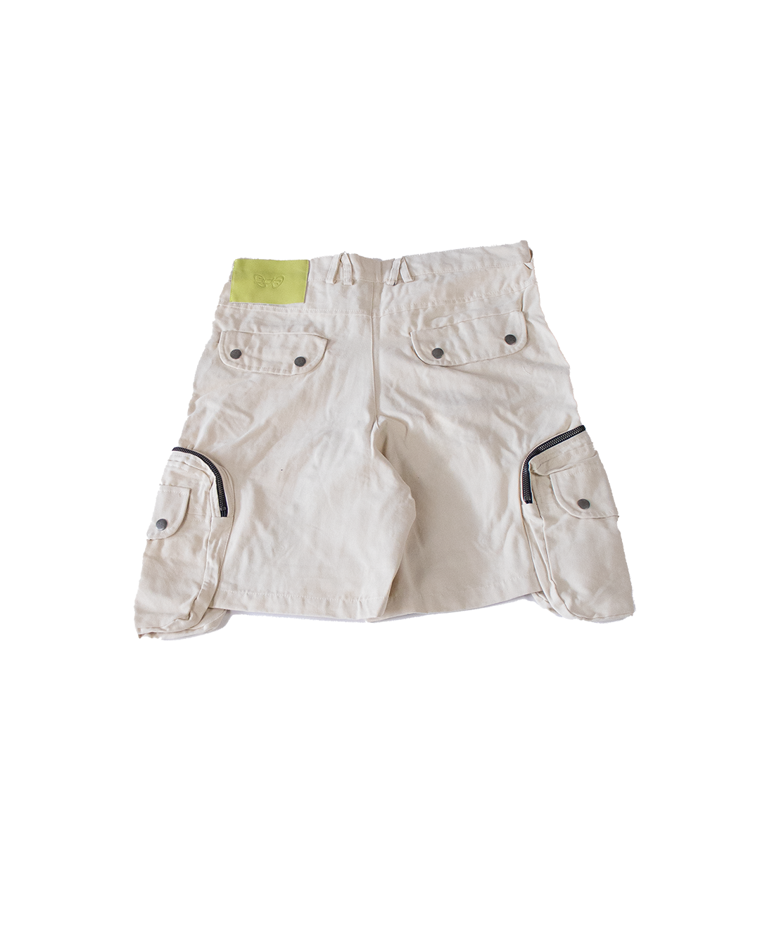 UTILITY CARGO SHORTS - CREME - L (SAMPLE)
