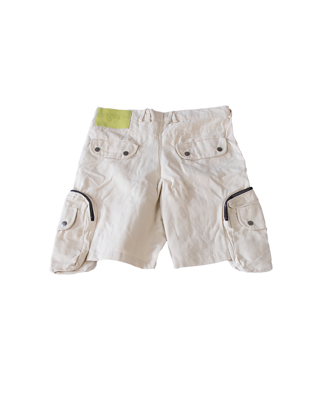 UTILITY CARGO SHORTS - CREME - XXL (SAMPLE)