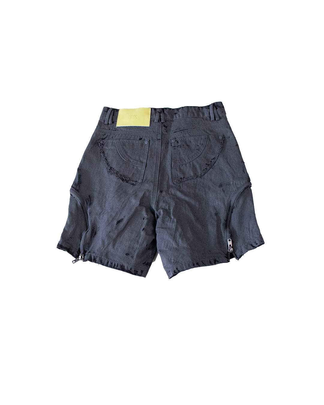 CRACKED DENIM SHORTS - XXL (SAMPLE)