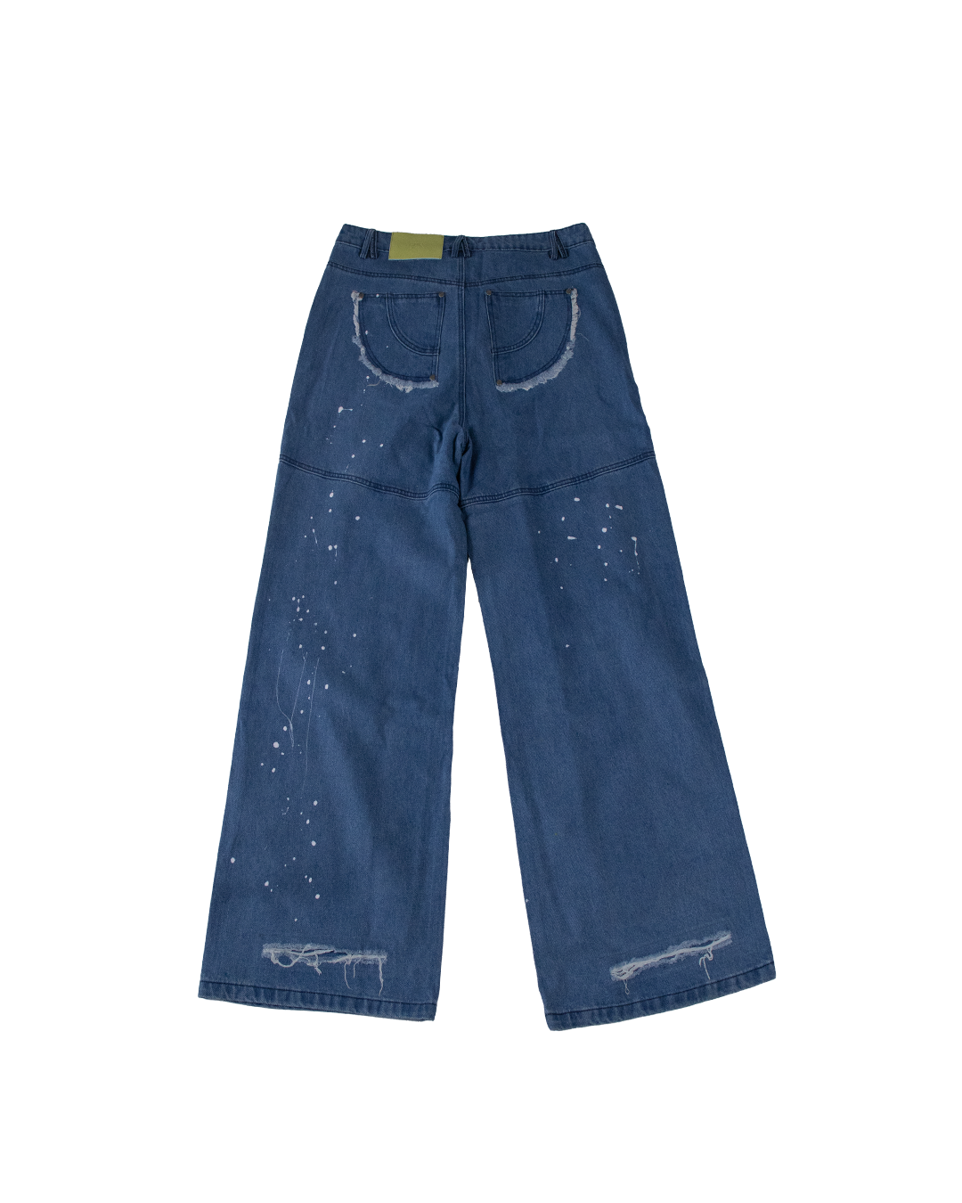 WAXED DENIM JEANS - M (SAMPLE)