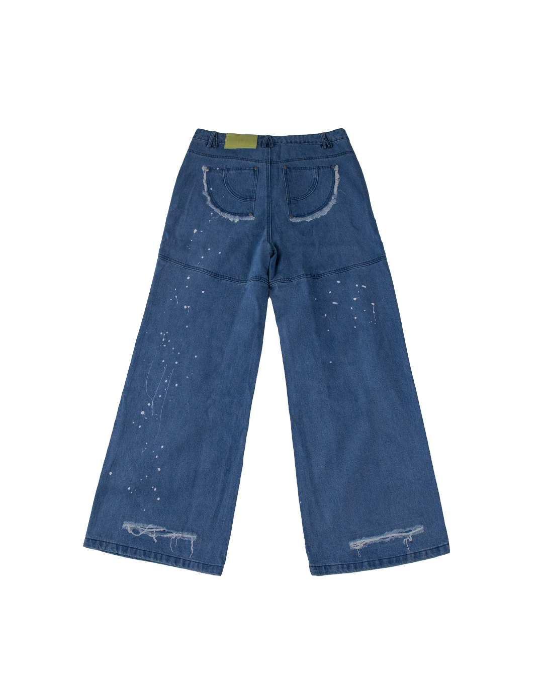 WAXED DENIM JEANS - XL (SAMPLE)
