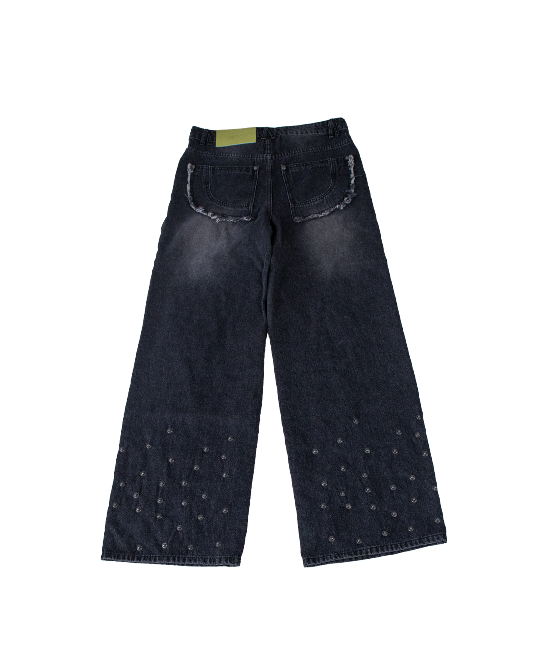 BUTTON DENIM JEANS - L (SAMPLE)