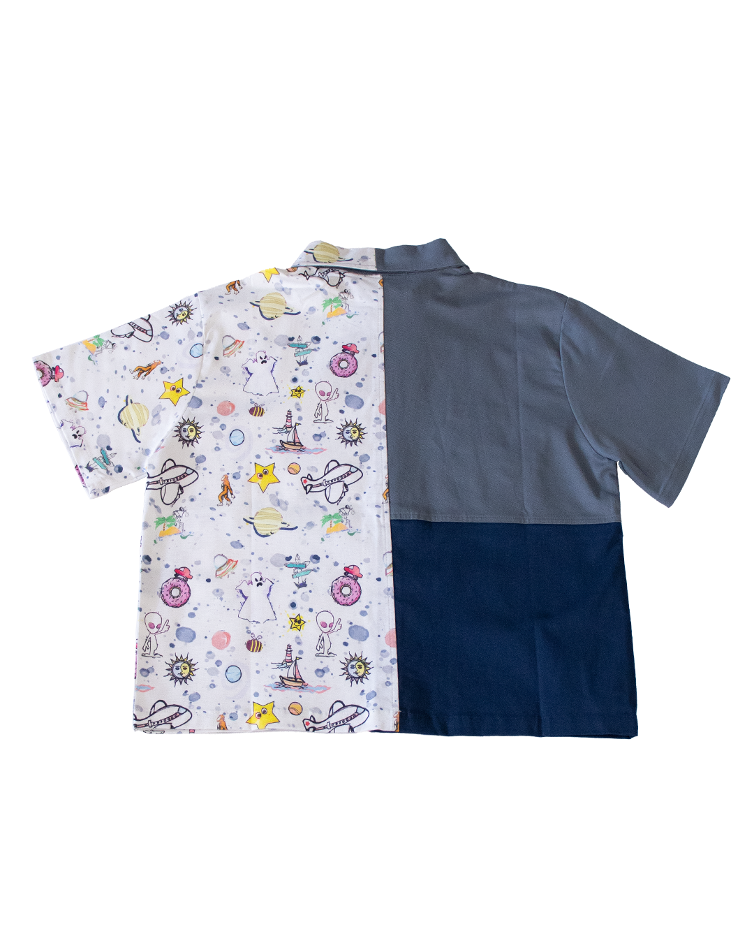AMNESIA SHIRT - BLUE - XS (SAMPLE)