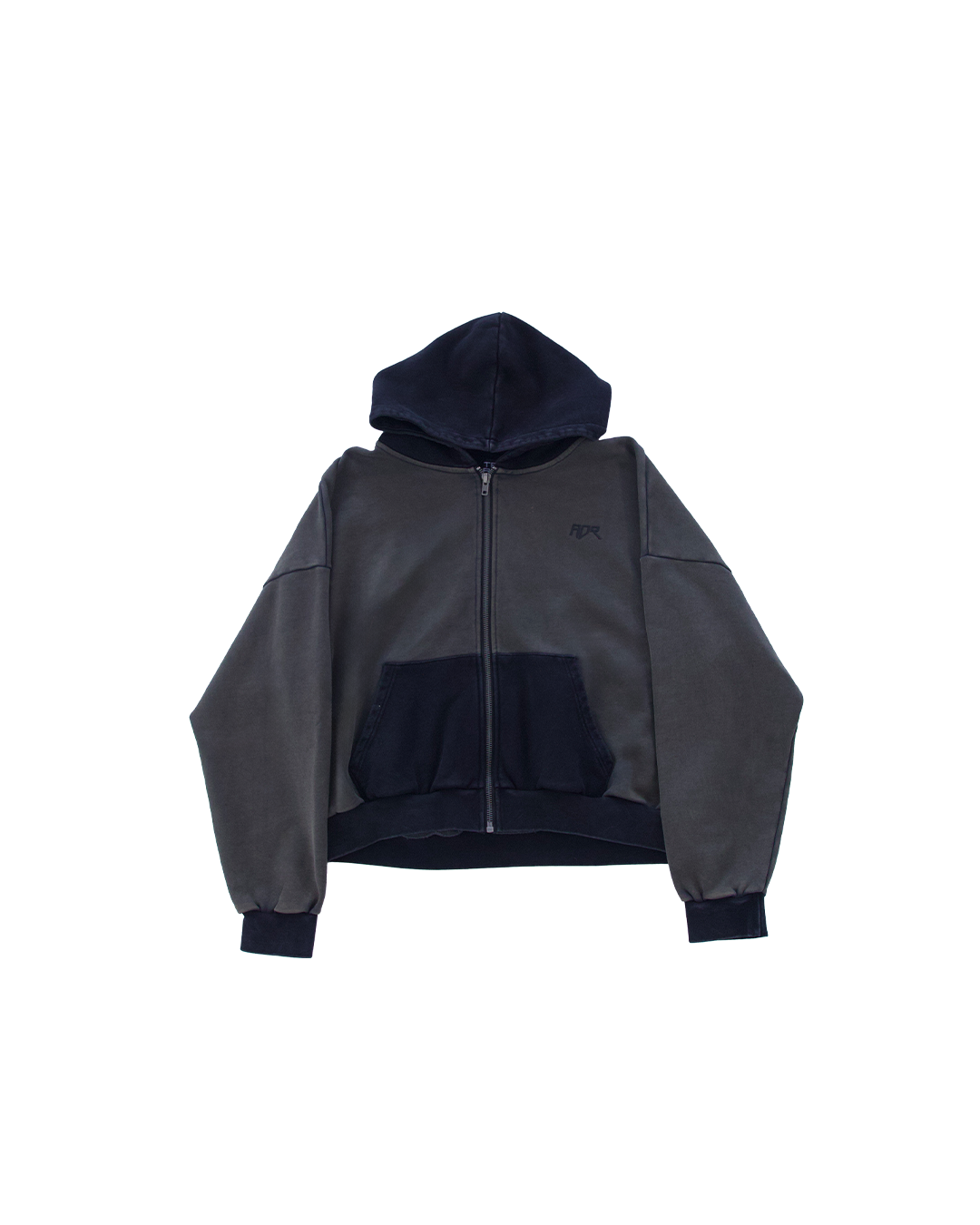 LOGO ZIP-HOODIE - BLACK - XL (SAMPLE)