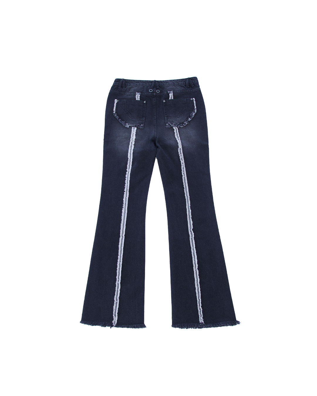 SAILOR FLARED DENIM JEANS - M-L (SAMPLE)