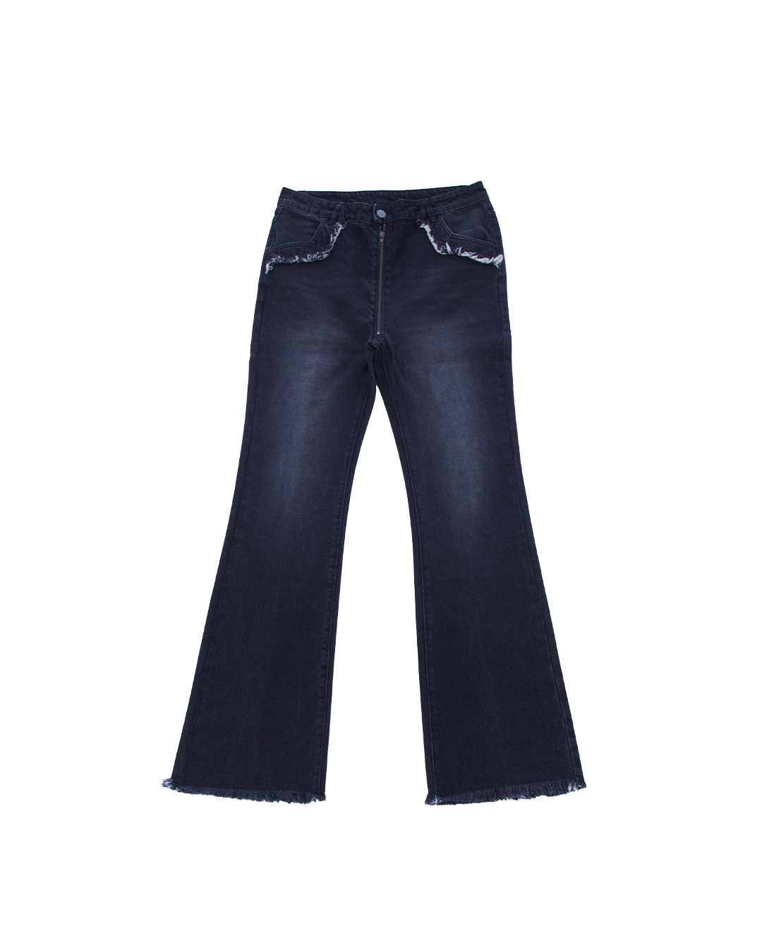 SAILOR FLARED DENIM JEANS - M-L (SAMPLE)