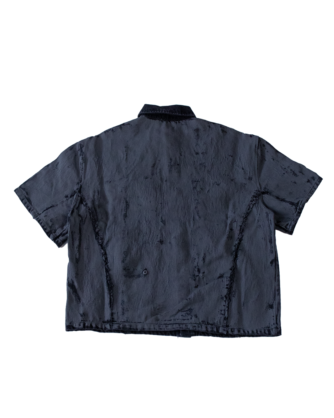 CRACKED DENIM SHIRT - XXL (SAMPLE)