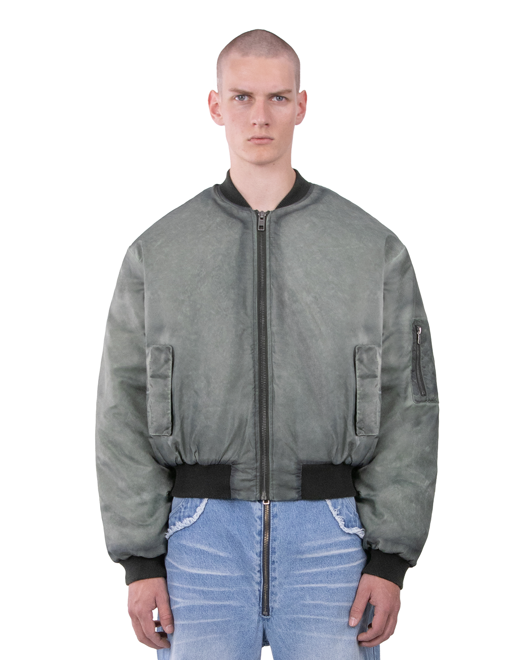 GUARD BOMBER JACKET - KHAKI