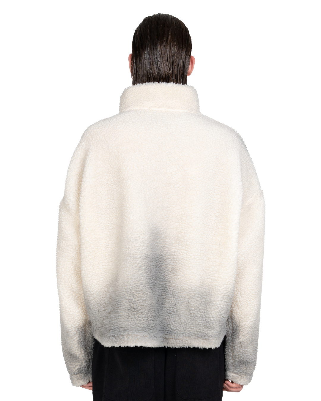 FLEECE HALF-ZIP SWEATER