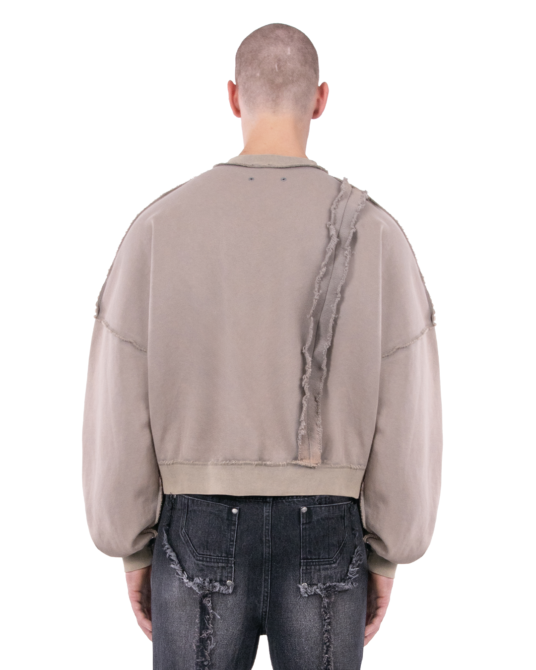 LOGO SWEATER - GREY