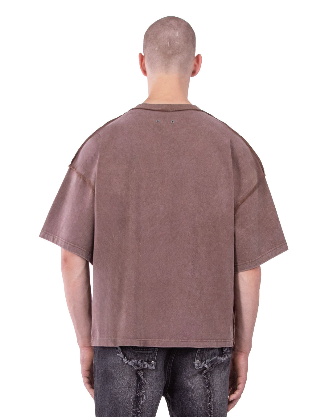 LOGO T-SHIRT - BROWN