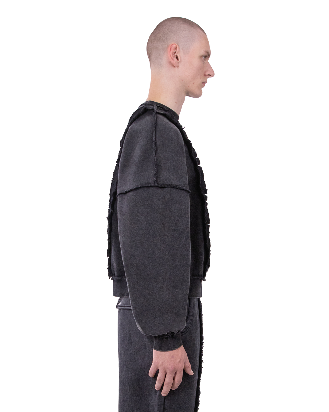 LOGO SWEATER - BLACK