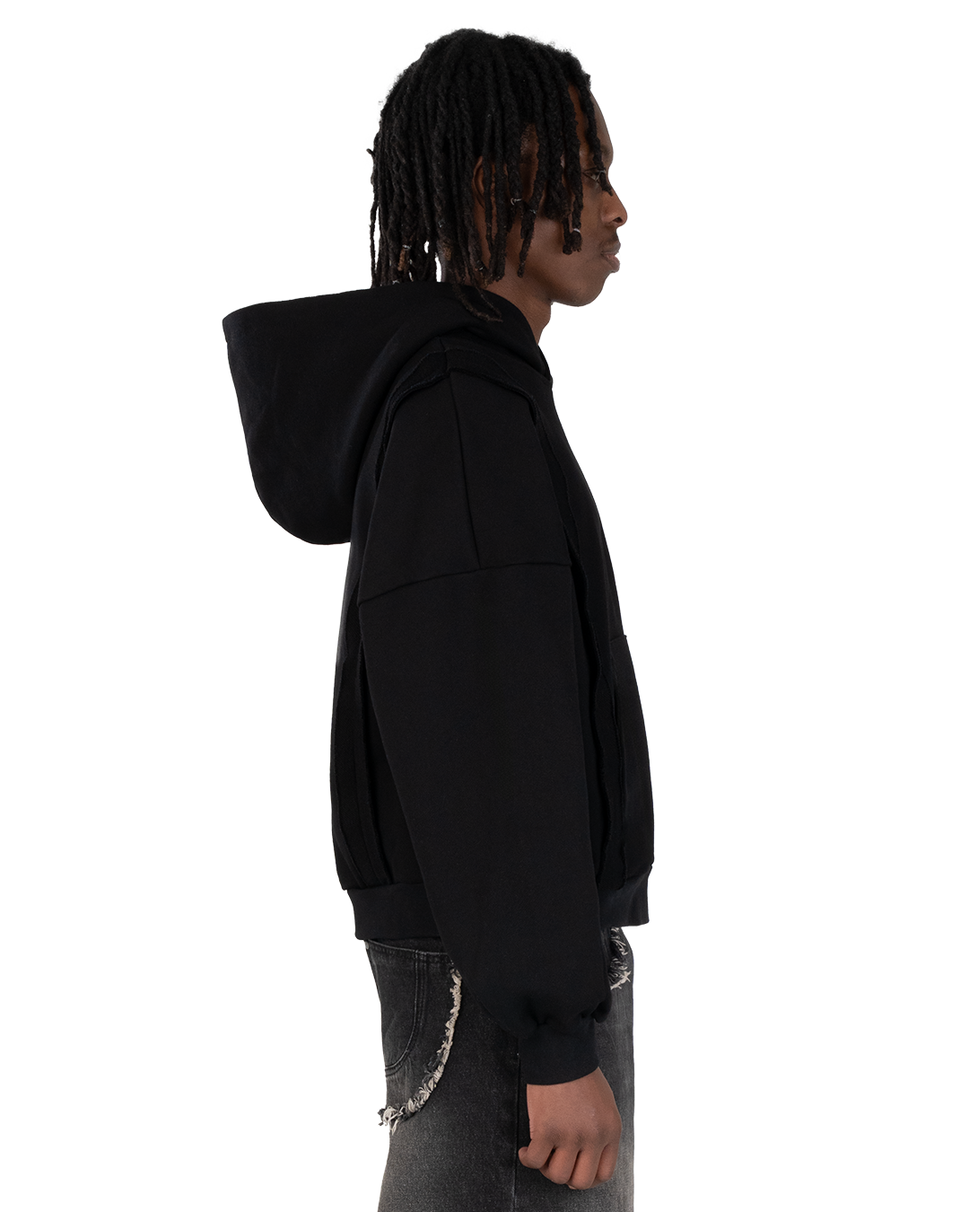 LOGO HOODIE - BLACK