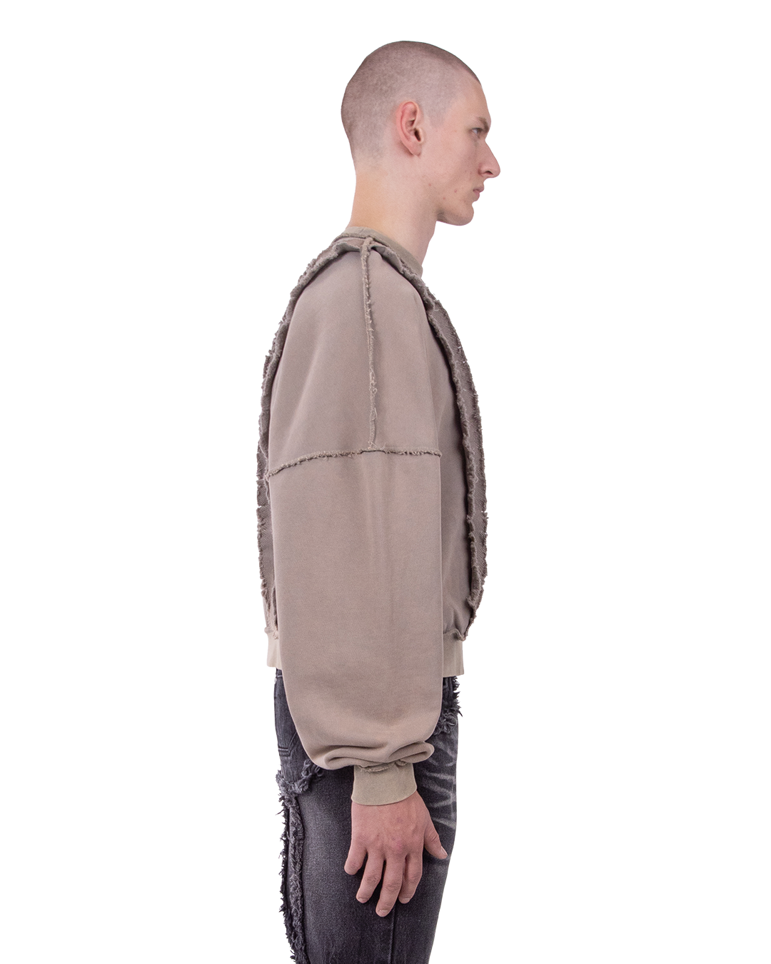 LOGO SWEATER - GREY