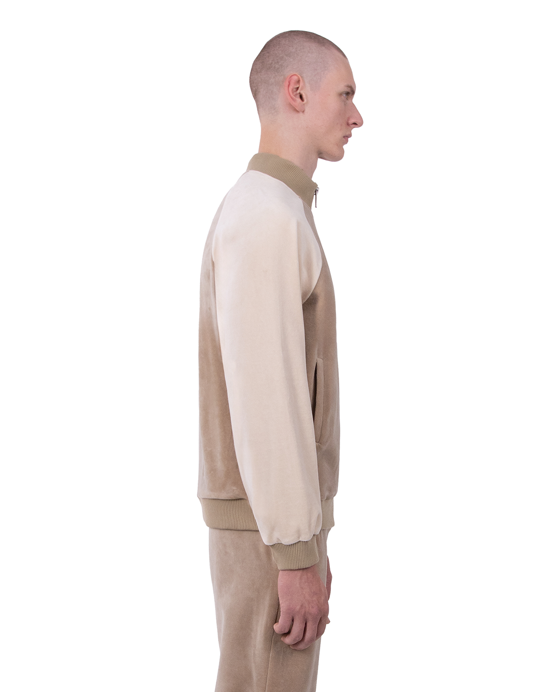 VELOUR TRACK JACKET