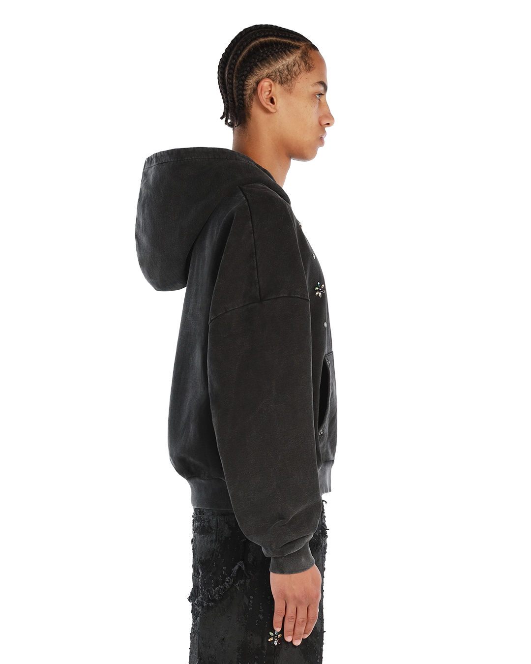 GEMSTONE ZIP-HOODIE