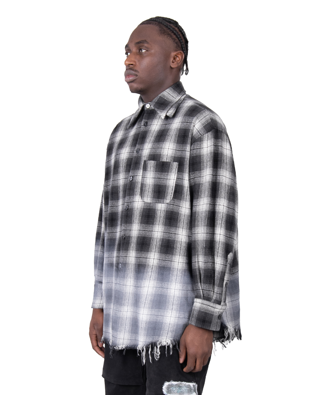 JACQUARD FLANNEL SHIRT