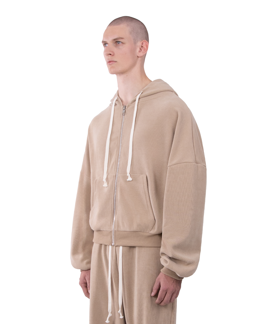 LANIK ZIP-HOODIE 2.0 - BEIGE