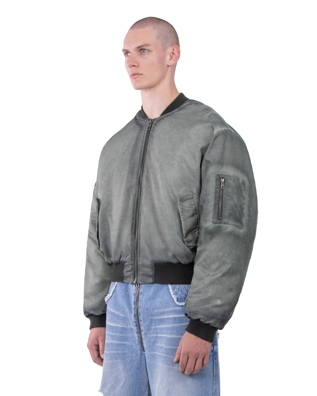 GUARD BOMBER JACKET - KHAKI