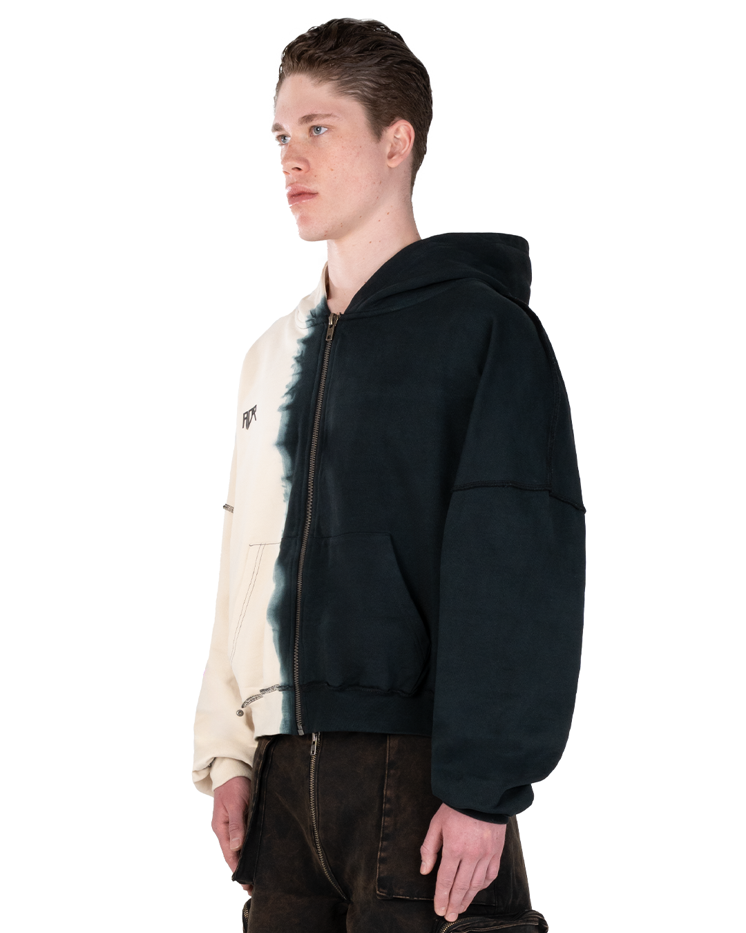 FADED ZIP-HOODIE