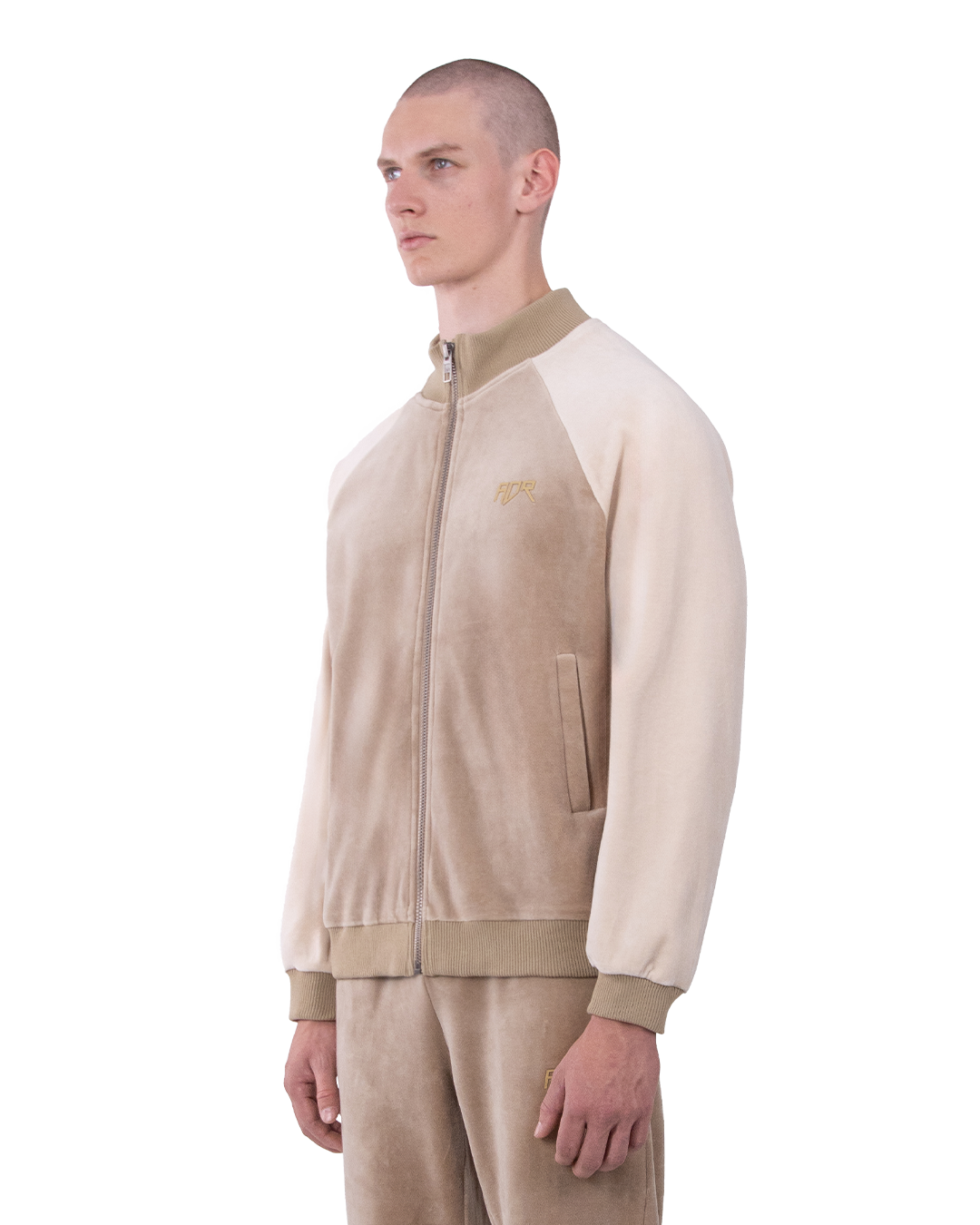 VELOUR TRACK JACKET