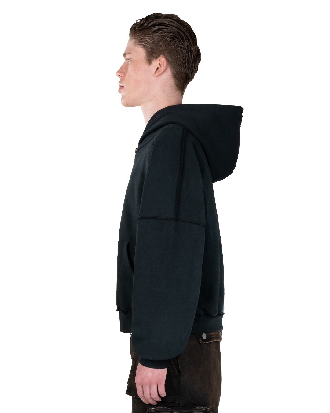 FADED ZIP-HOODIE