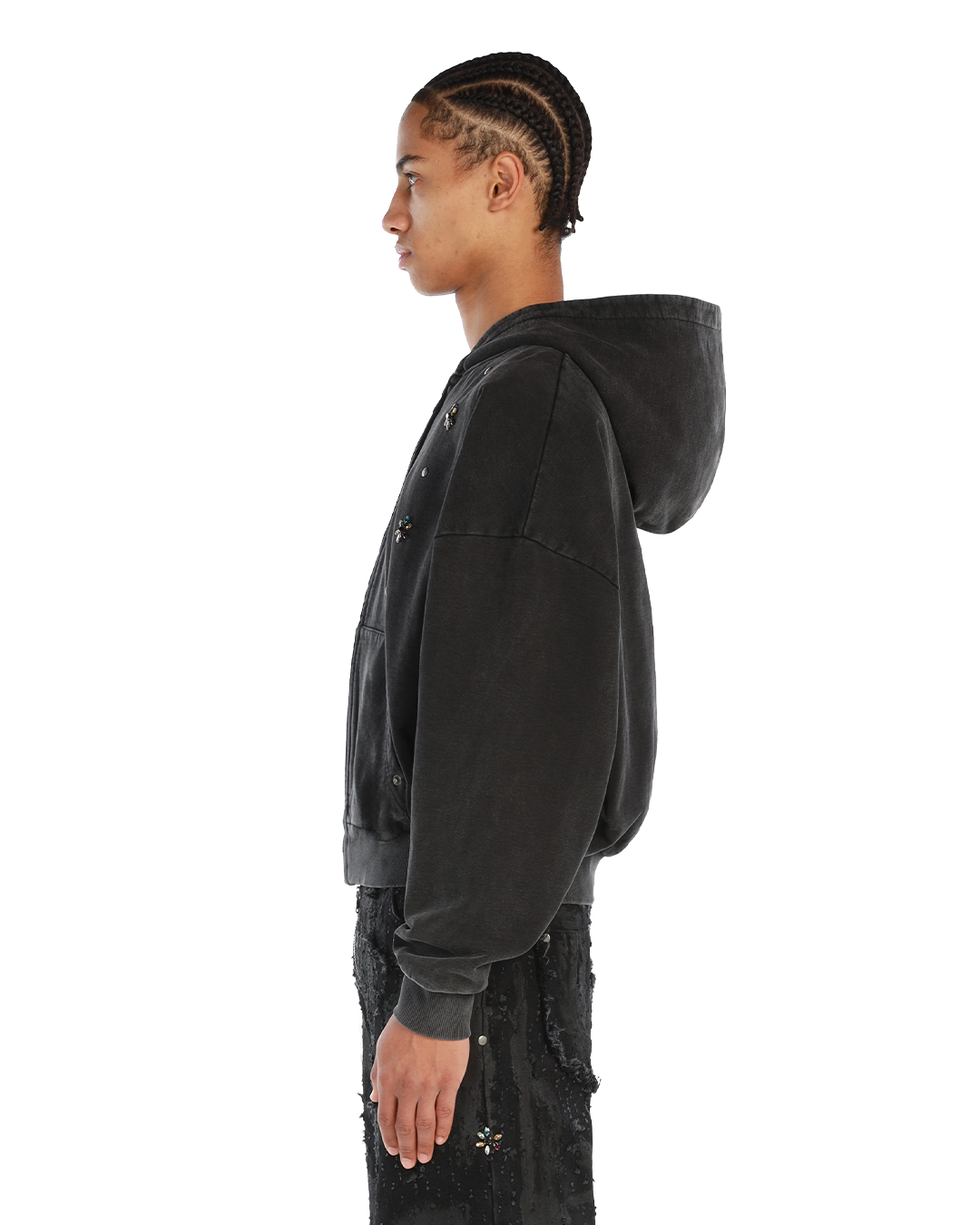 GEMSTONE ZIP-HOODIE