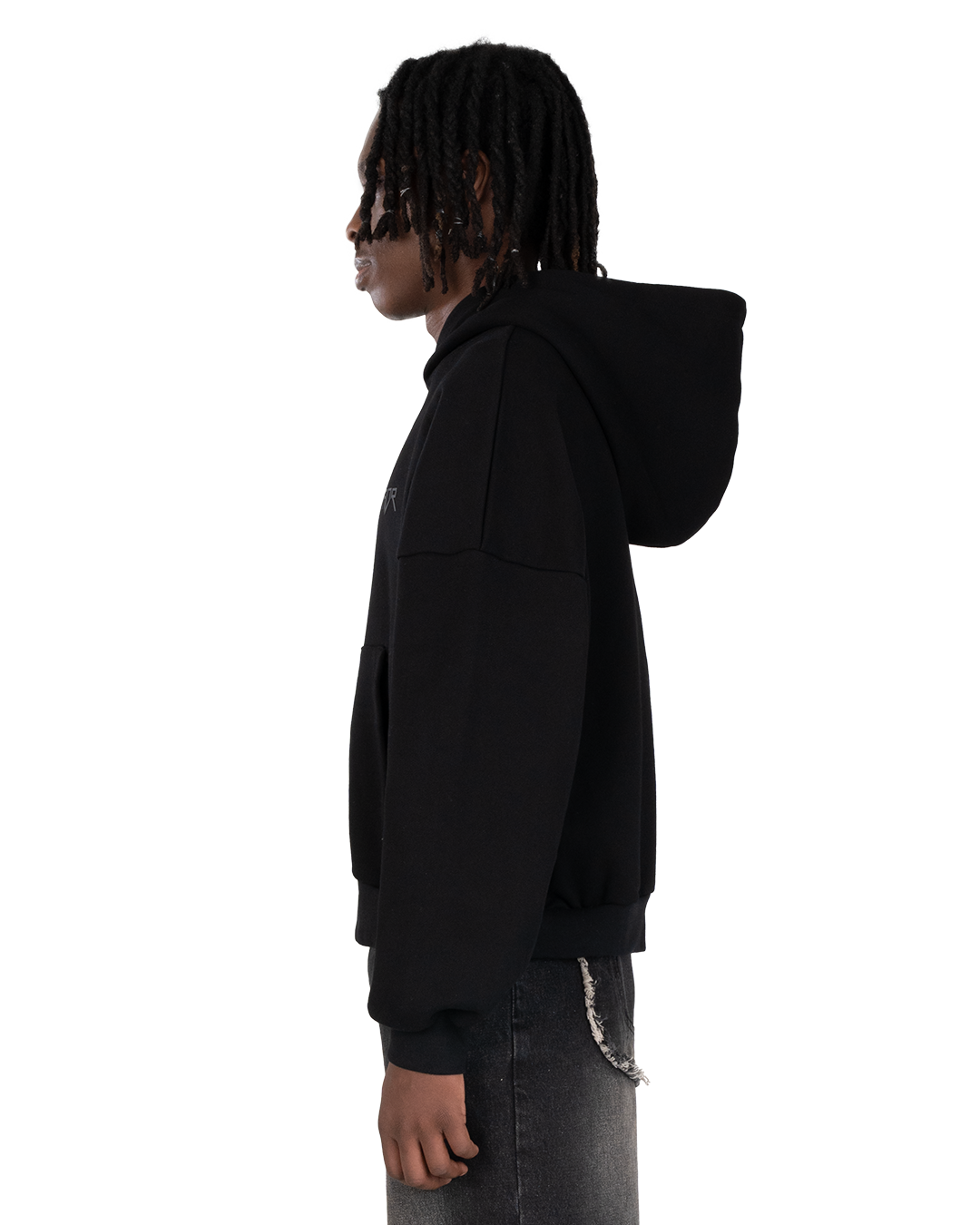 LOGO HOODIE - BLACK