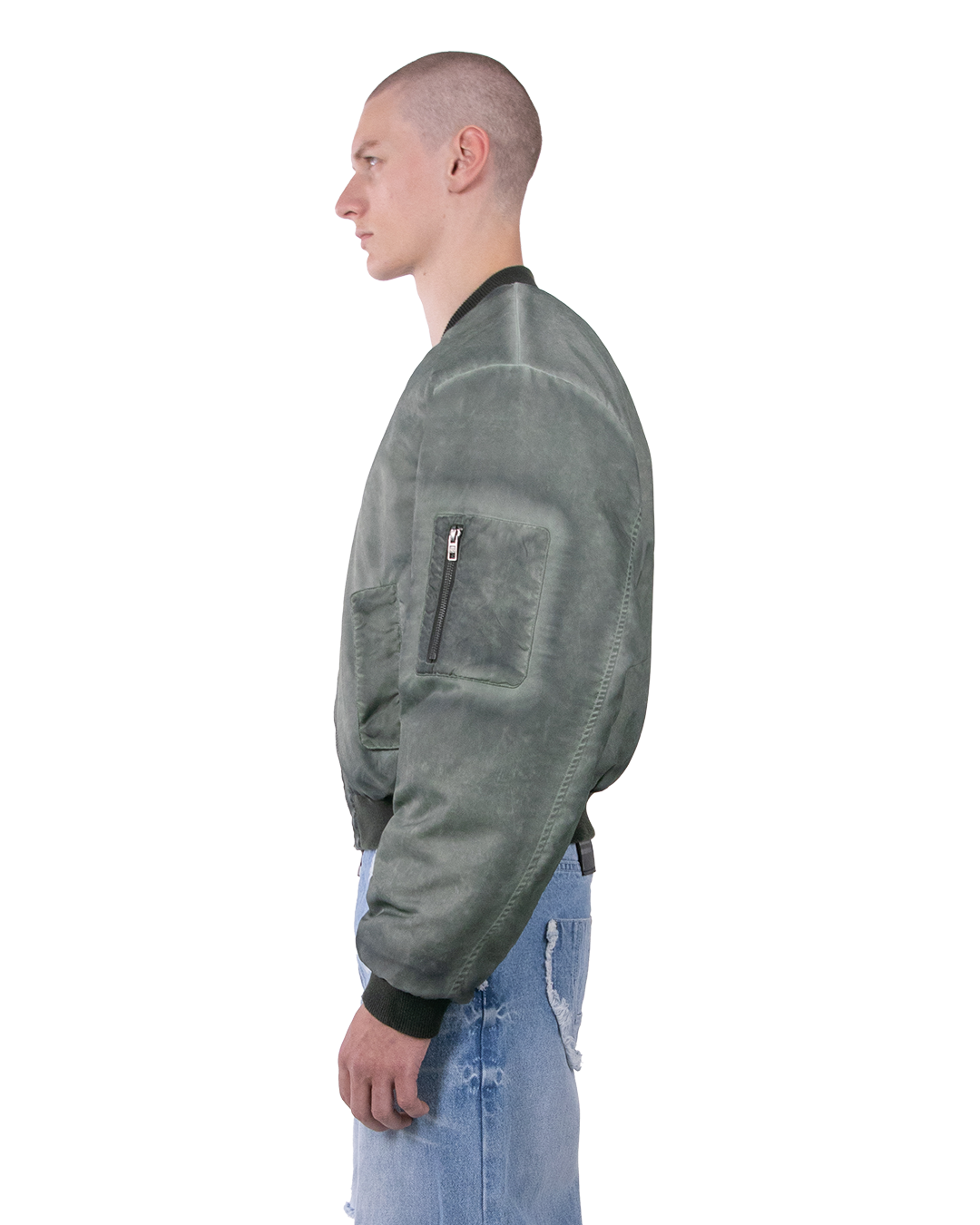 GUARD BOMBER JACKET - KHAKI