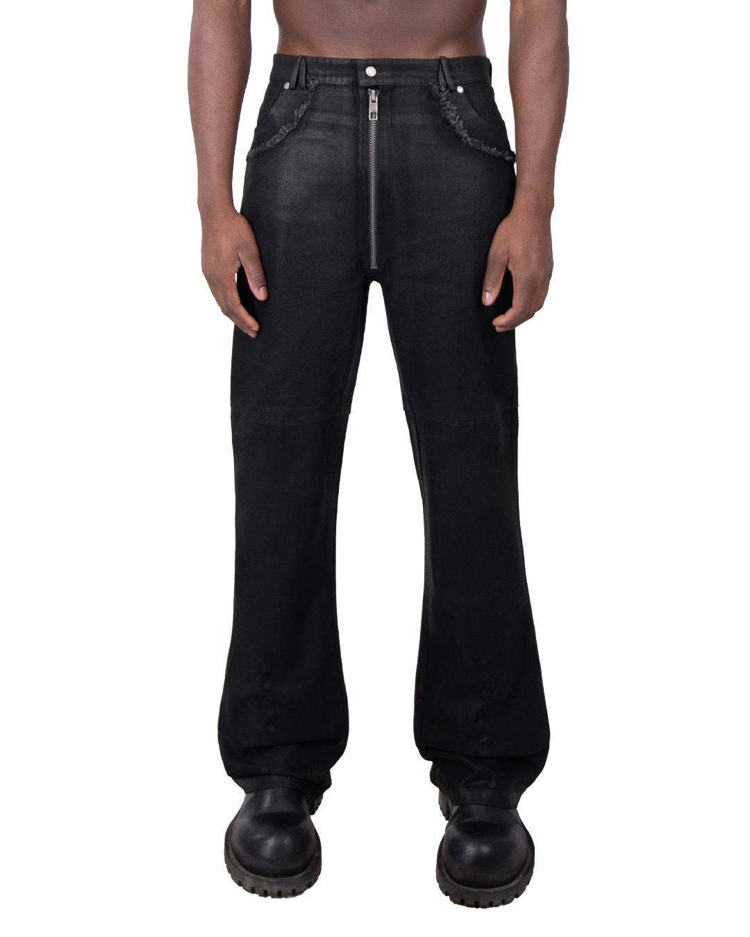 SCARLINE FLARED DENIM JEANS