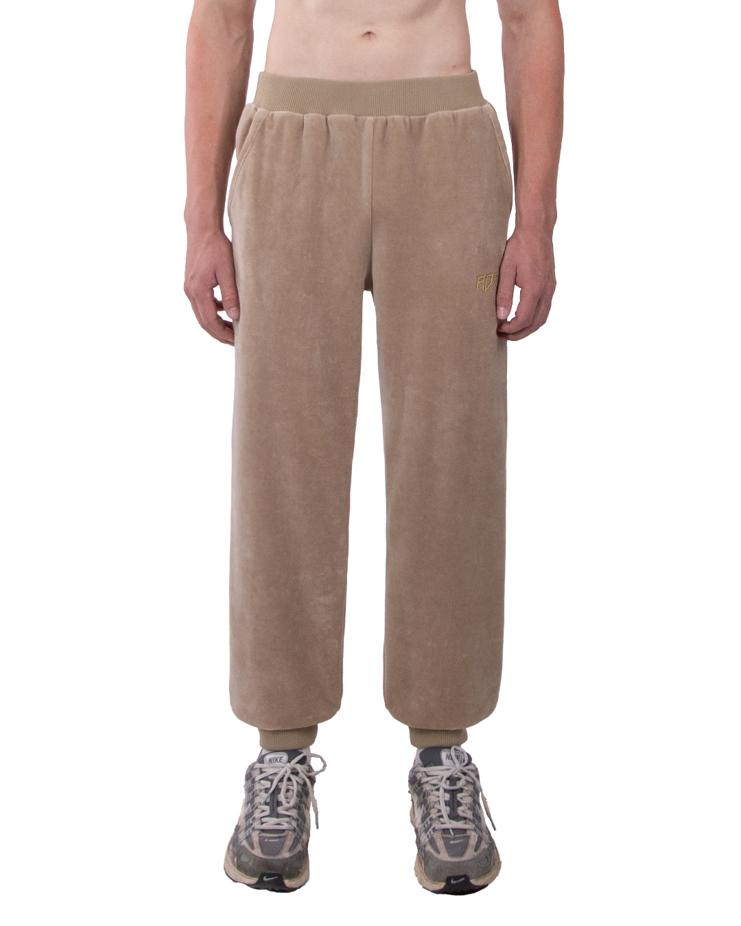 VELOUR TRACK PANTS