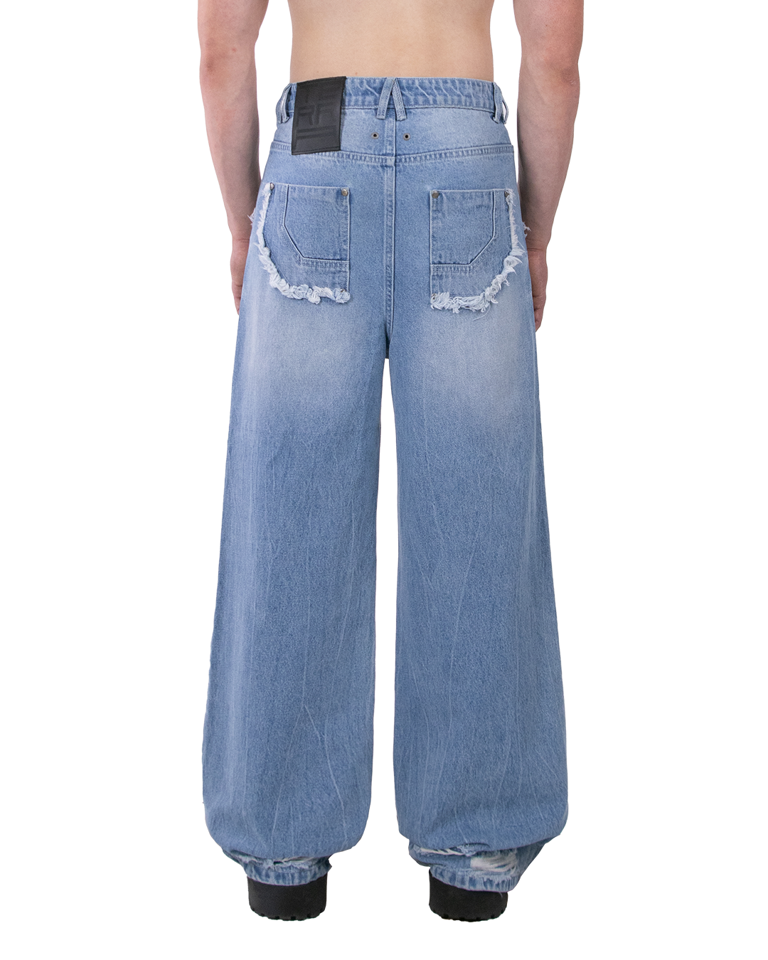 TERRA DENIM JEANS - BLUE RIPPED