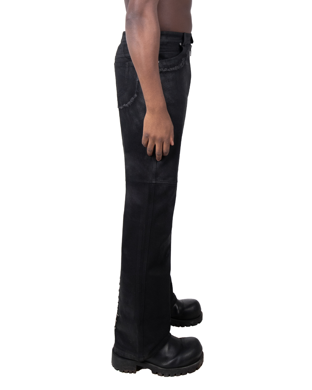 SCARLINE FLARED DENIM JEANS