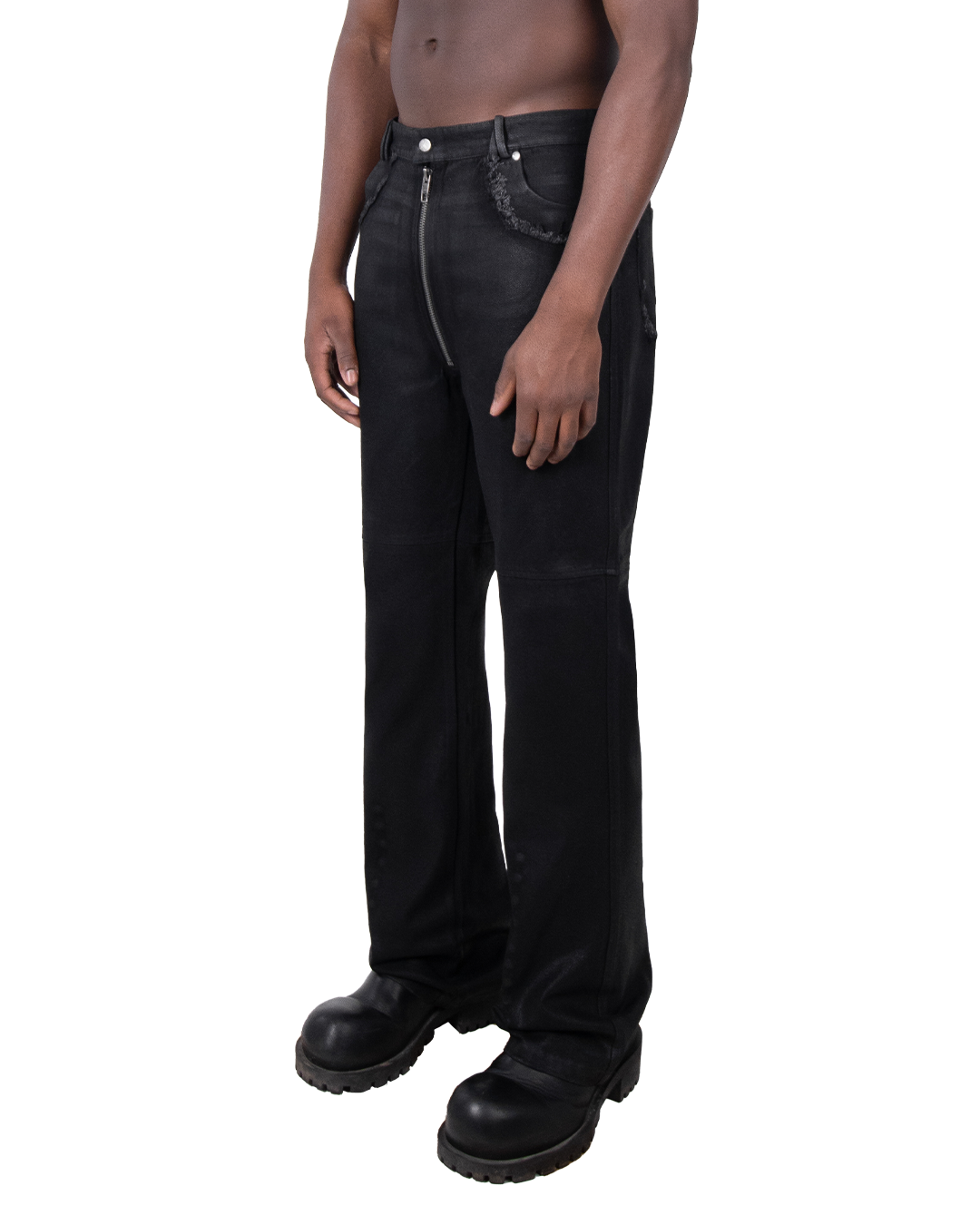 SCARLINE FLARED DENIM JEANS