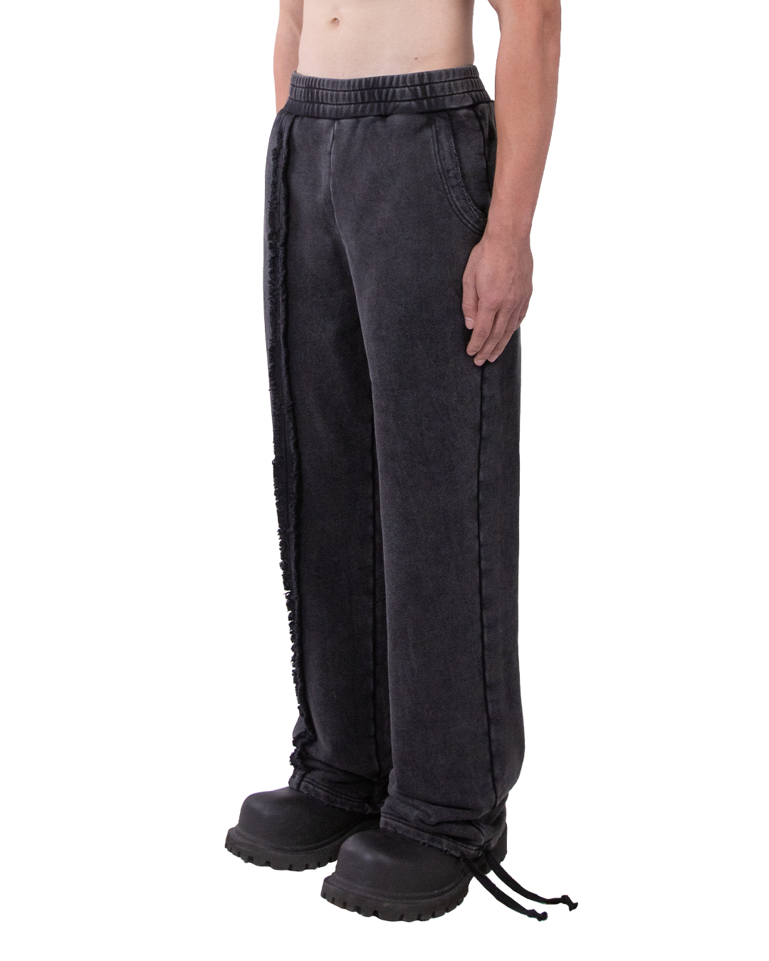LOGO PANTS 2.0 - BLACK
