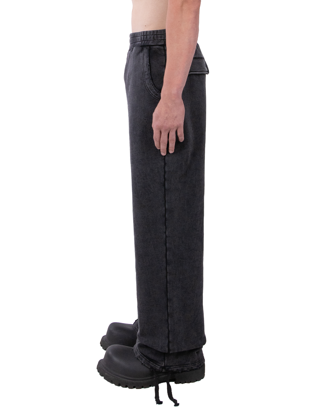 LOGO PANTS 2.0 - BLACK